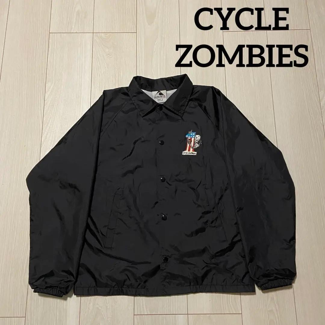 【美品】BULCO CYCLE ZOMBIES ワークジャケット M オリーブ クリックポスト対応] Cycle Zombies サイクルゾンビーズ SALUTE