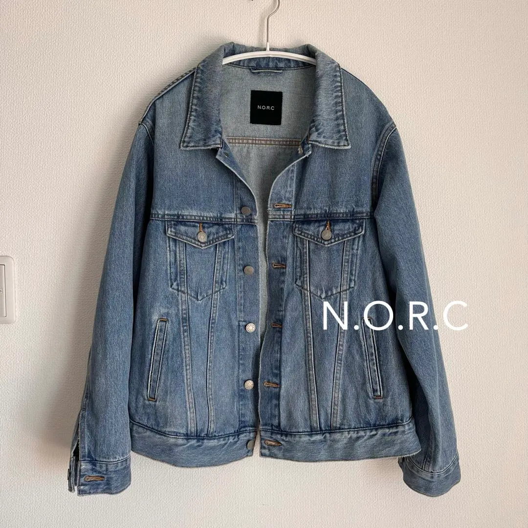 N.O.R.C ノーク　オーバーサイズＧジャン　デニムジャケット N.O.R.C ノーク オーバーサイズGジャン デニムジャケット