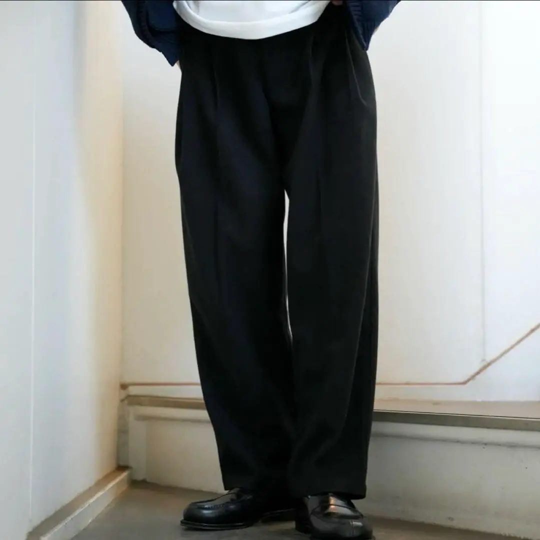 BONBON ストレートスラックス B5046 ブラック Lサイズ ブラック ストレート スラックス - メルカリ