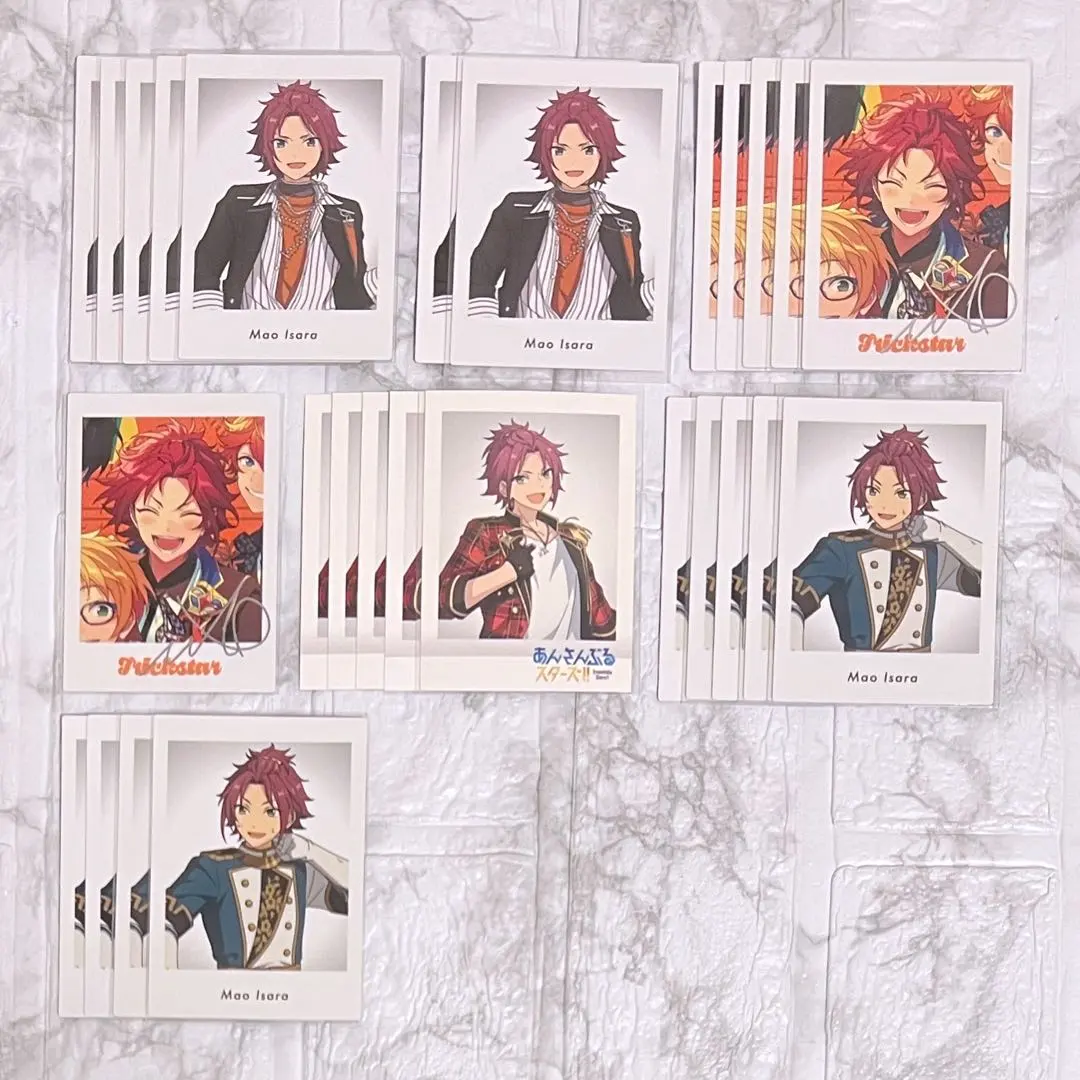 Thumbnail of Ensemble Stars! Mao Isara - 27 cards, P.A.Shots, Cover Song, TRIP, bundle