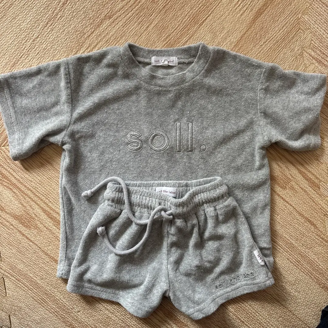 soll. the label セットアップ新品未使用　タグ付 soll.thelabel セットアップ サイズ1 - メルカリ