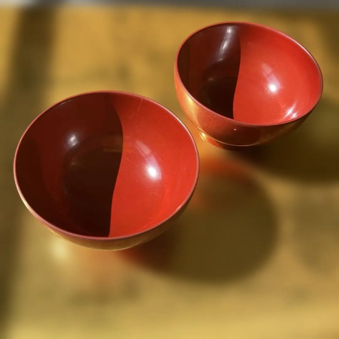 漆器 碗 2個一組 的縮圖