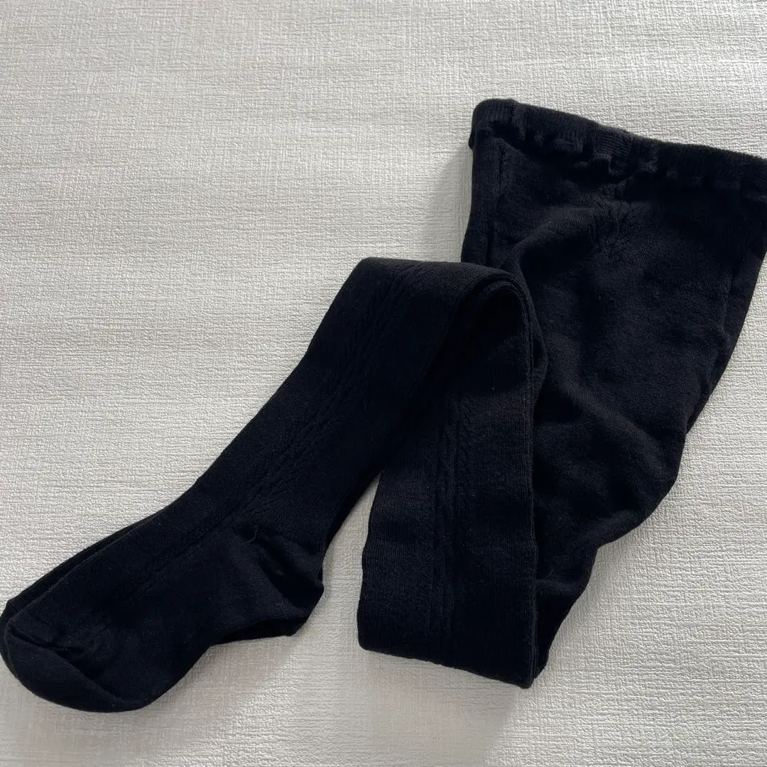 保暖加厚緊身褲 ML 黑色 的縮圖