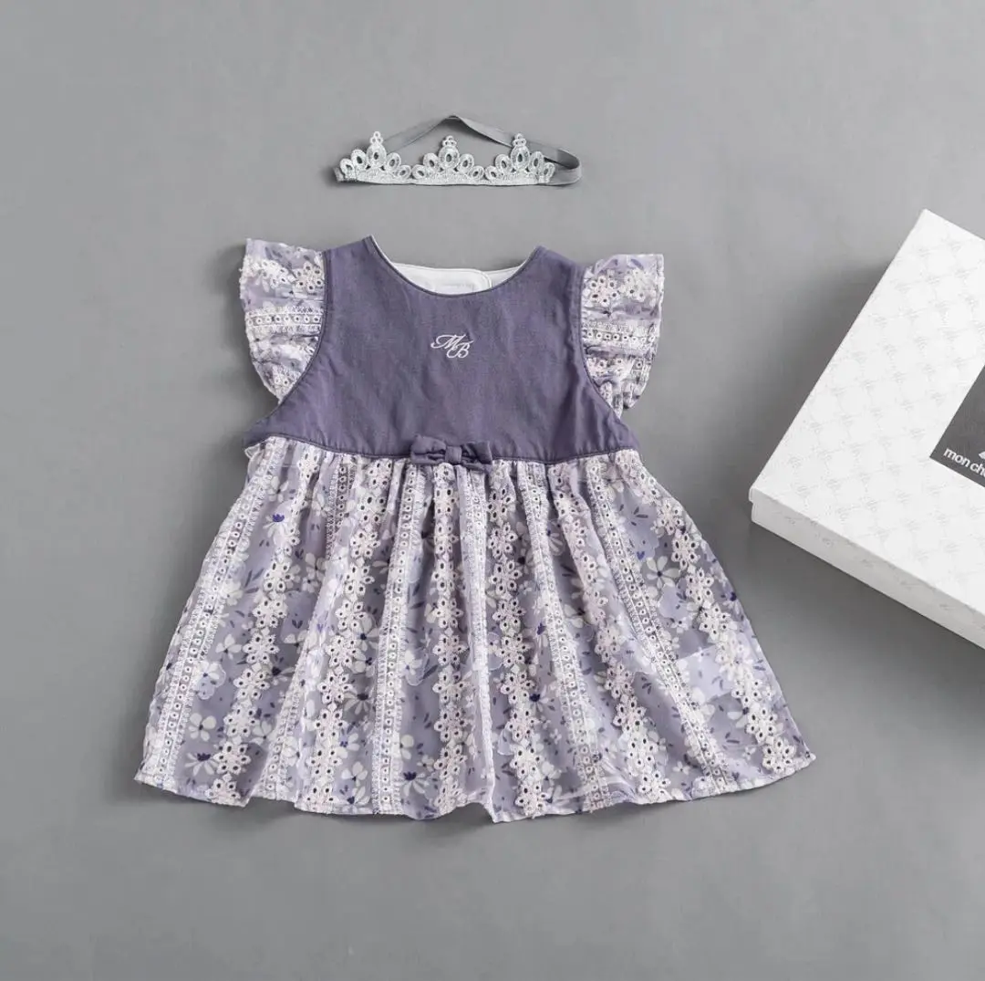 BeBe べべ フォーマル・セレモニードレス　パニエ付き ANGELIEBE セレモニードレス ベビー服 日本製 新生児 サマー