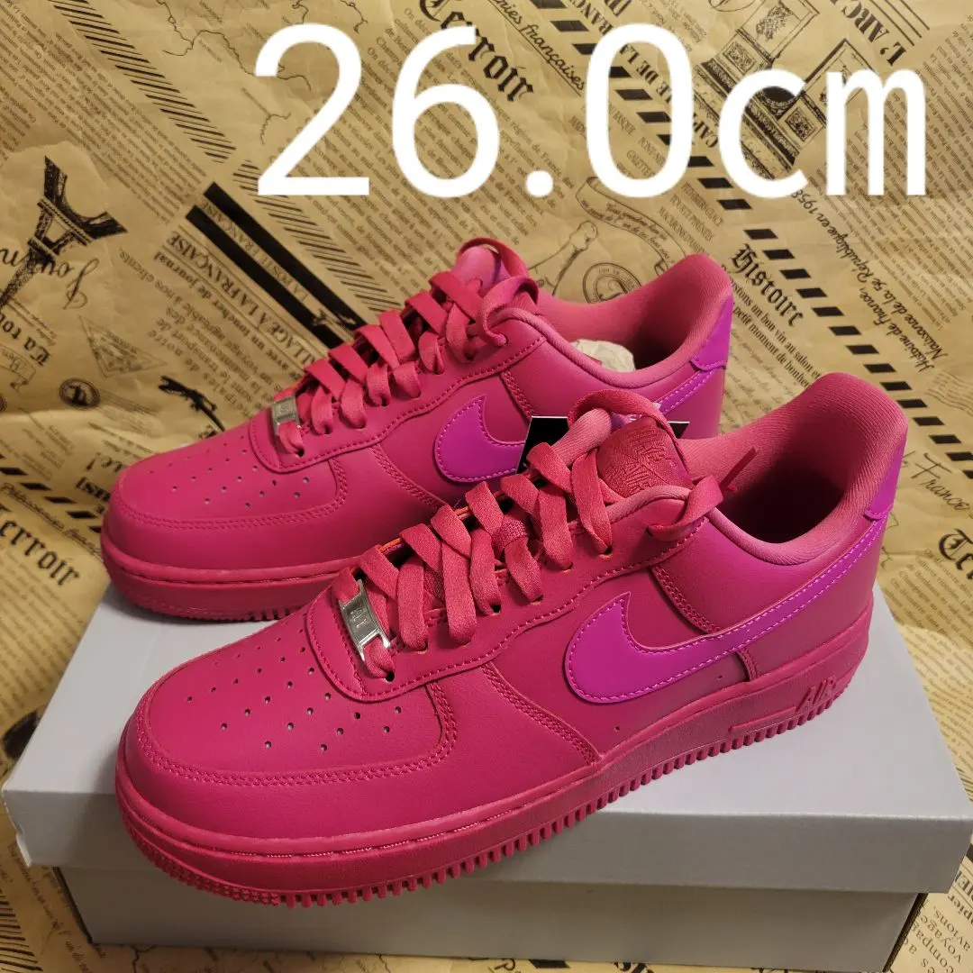 NIKE エアーフォース1 ウィメンズ レディース 23センチ　ファイヤーベリー 2025年最新】nike wmns air force 1 low 
