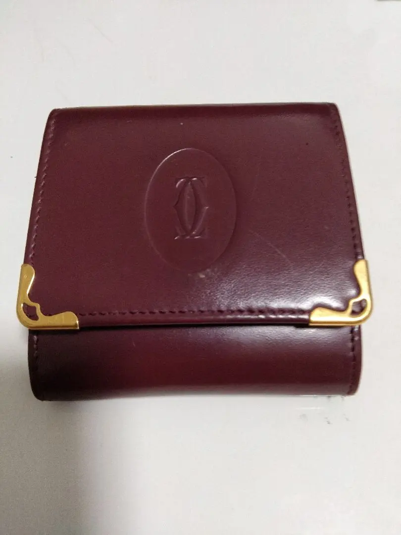 Thumbnail of Cartier Leather Must Line Coin Case