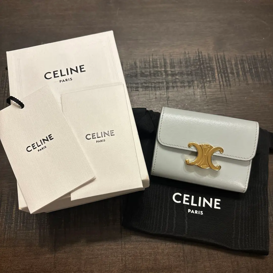 鑑定済正規品⭐︎CELINE セリーヌ トリオンフ ウォレット 極美品 2025年最新】celine トリオンフウォレットの人気アイテム - メルカリ
