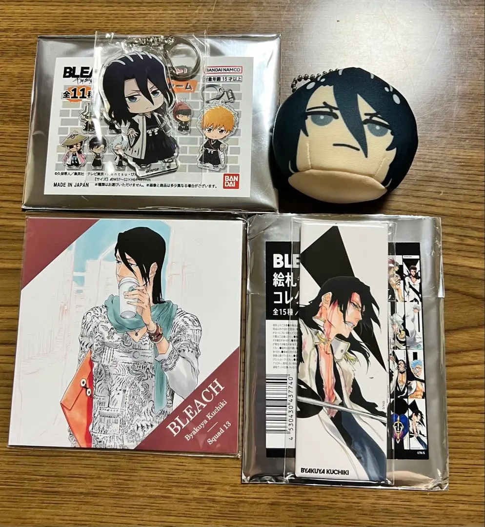 BLEACH 絵札缶バッジ 朽木白哉 ブリーチ BLEACH 朽木白哉 絵札缶バッジ ジャンプショップ ①