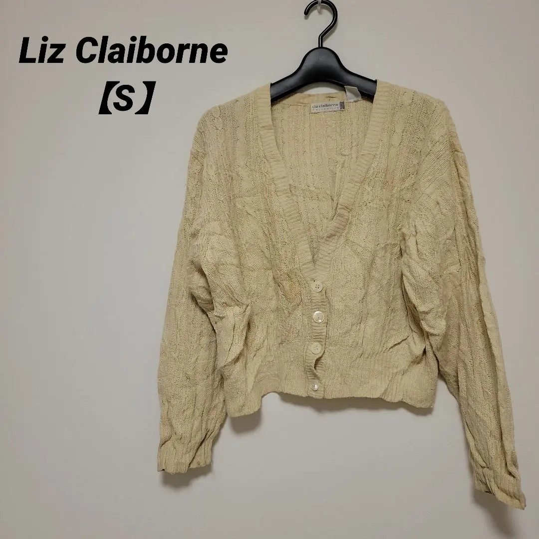 Thumbnail of Liz Claiborne Cream Cardigan [S] Women's
