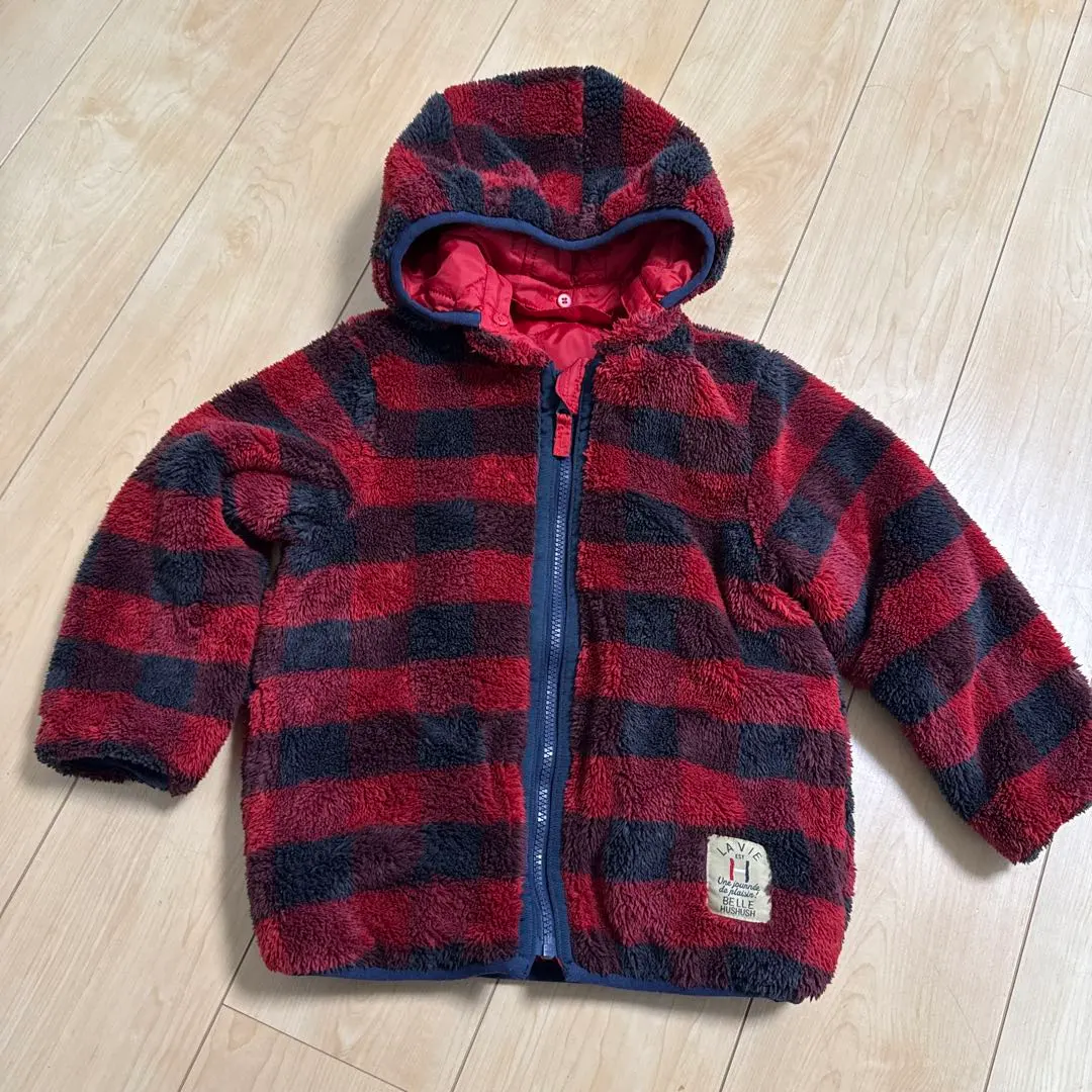 Thumbnail of Fleece jacket and quilted jacket reversible