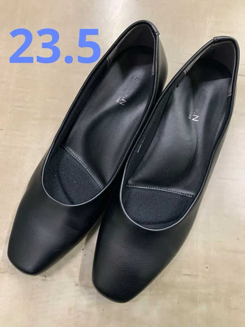 高跟鞋 23.5 洋服の青山 黑色 求職 畢業典禮 入學典禮 的縮圖