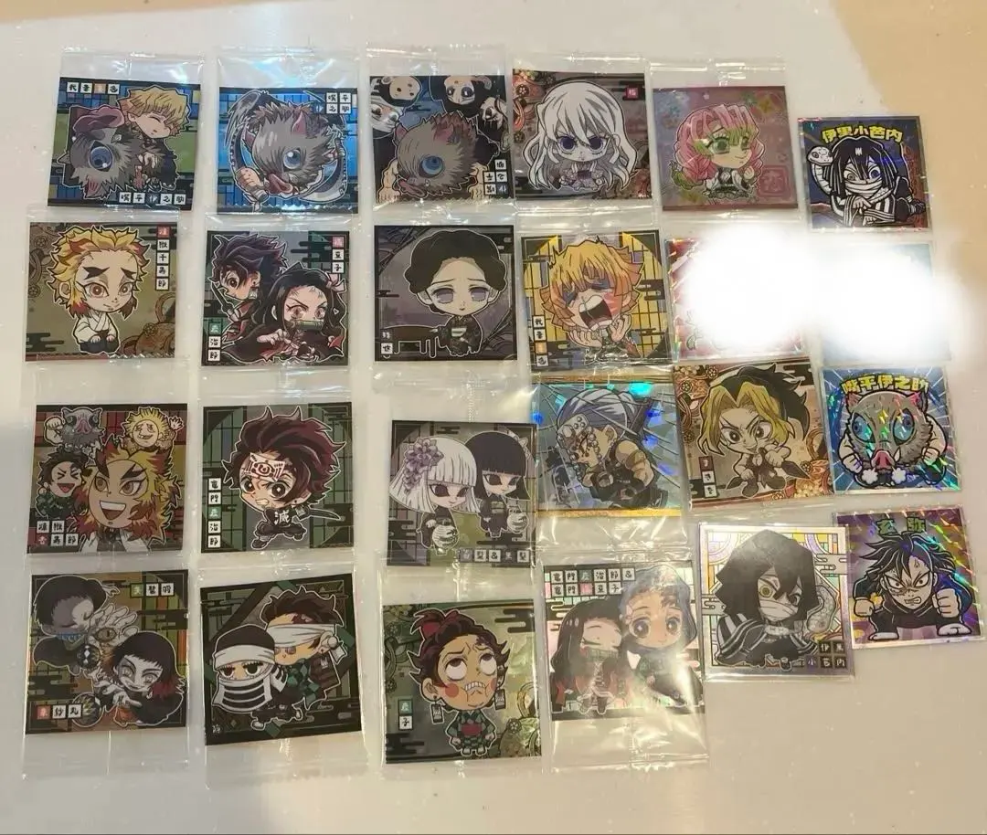 Thumbnail of Demon Slayer Stickers & Seals Zenitsu, Mitsuri Kanroji, Bulk Sale, Wafer