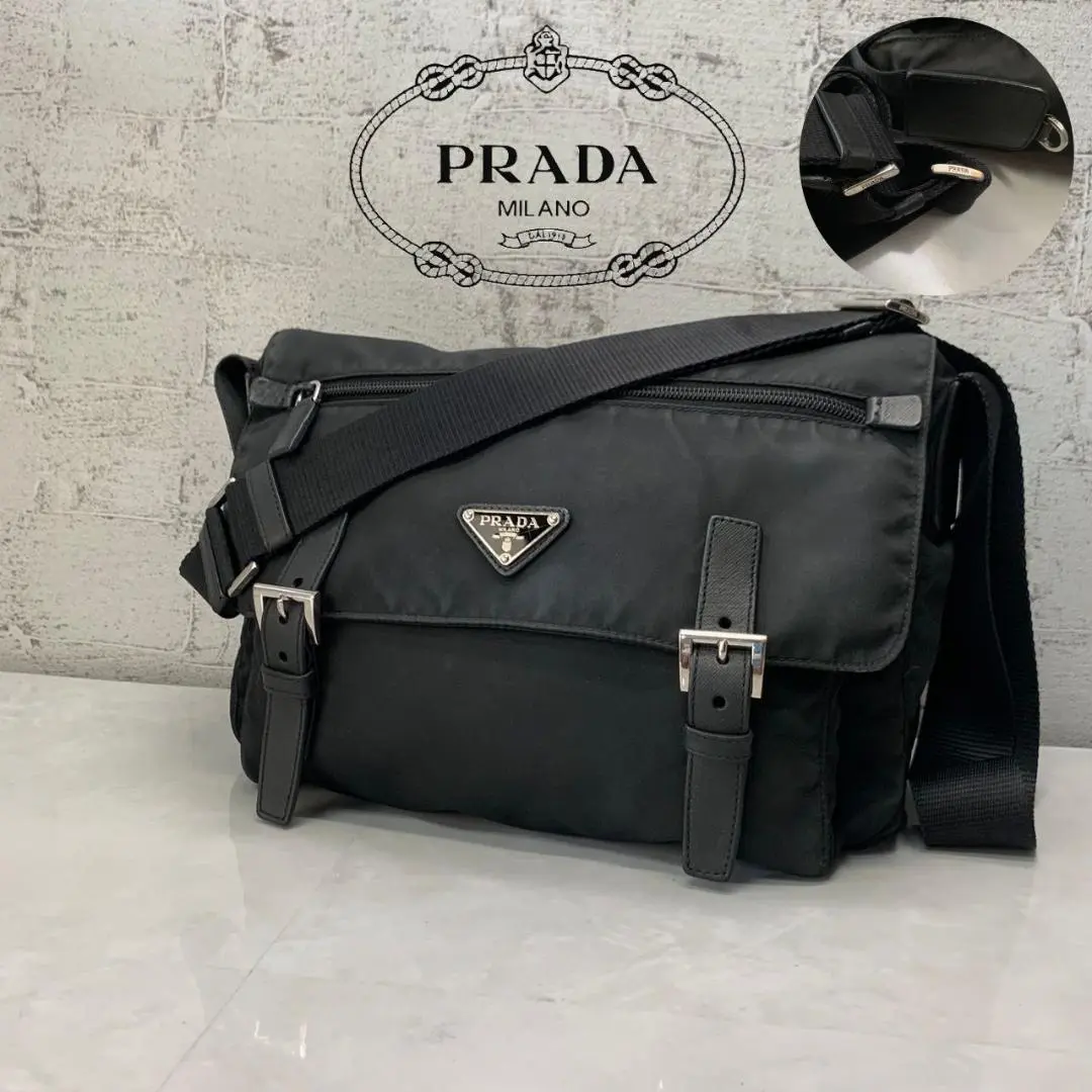 【KBN97】PRADA プラダ メッセンジャーバッグ B6671 カーキ 2025年最新】prada b6671の人気アイテム - メルカリ