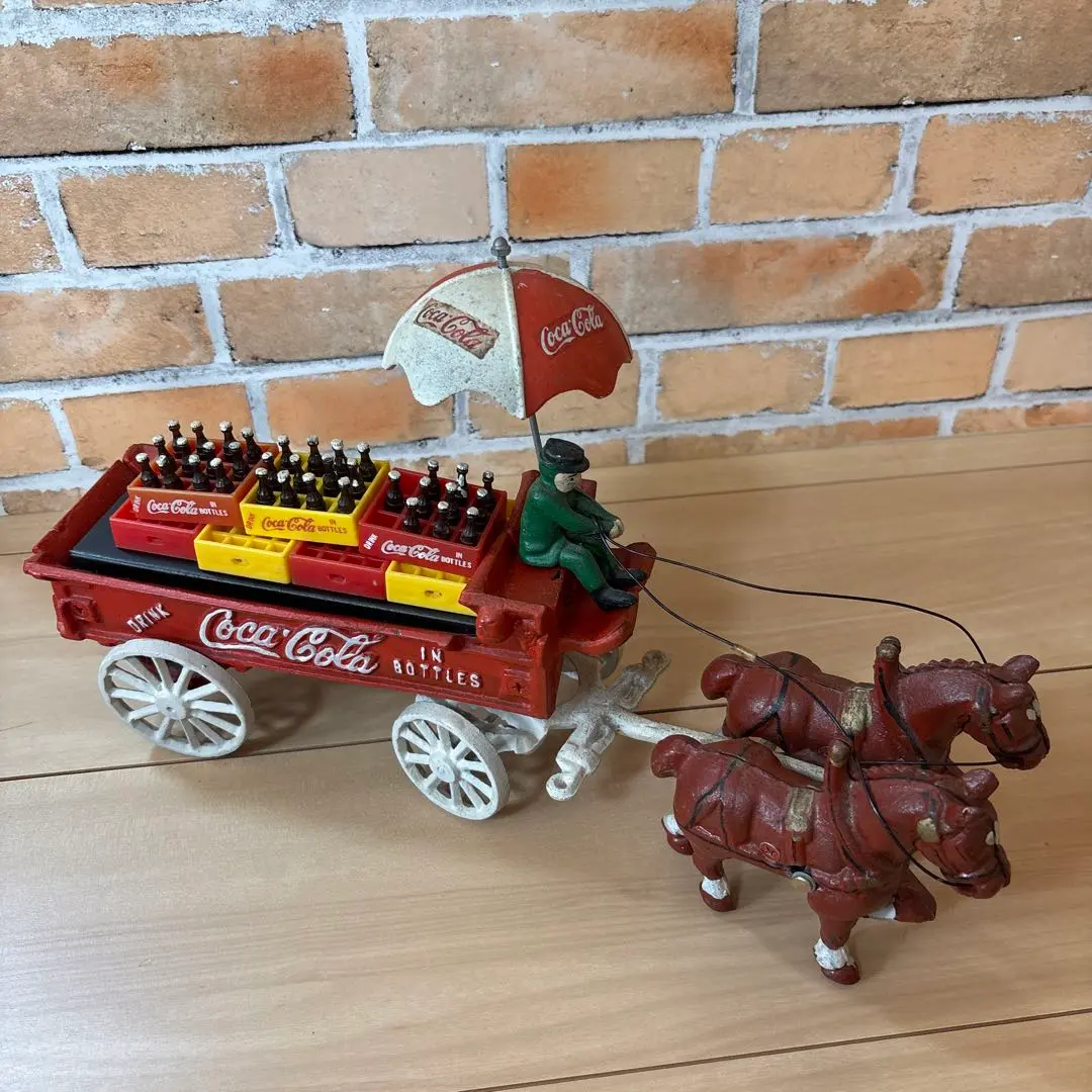 希少品Coca-Cola 馬車アンティーク雑貨ヴィンテージ蚤の市