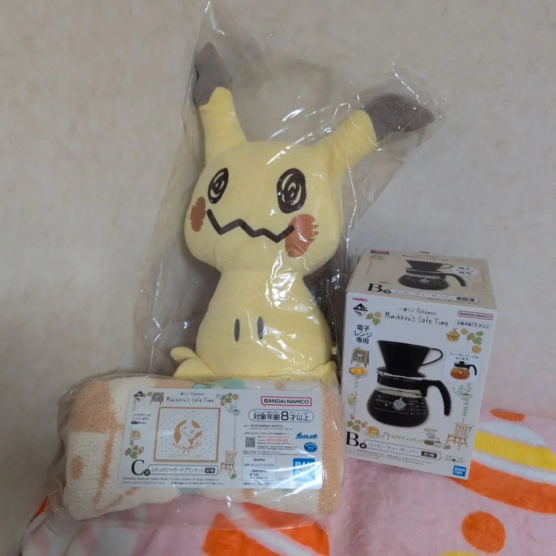 一番くじ ポケモン ミミッキュ B賞 コーヒーティーサーバー E賞2個F賞2個 一番くじ ポケモン ミミッキュ B賞 コーヒーティーサーバー E賞2