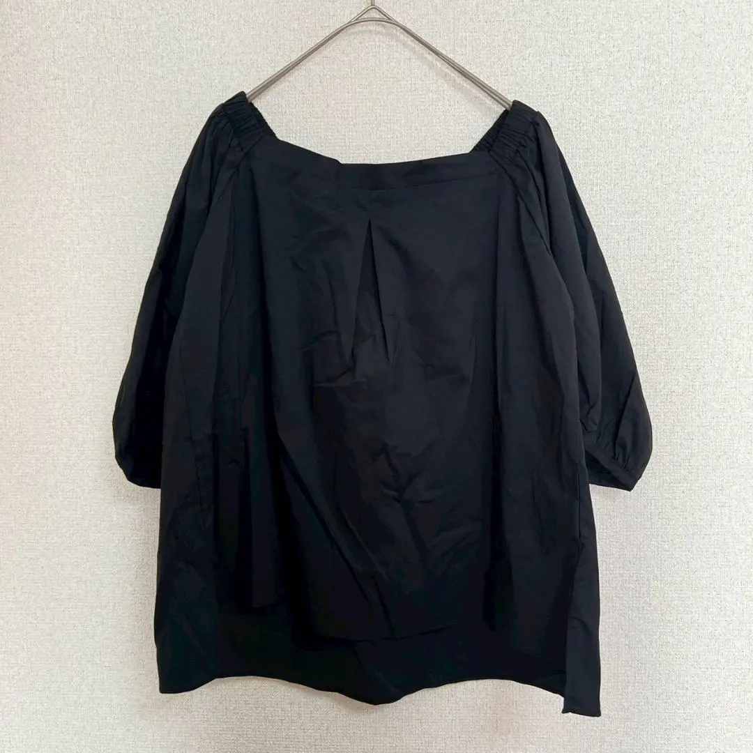 Thumbnail of 【Excellent Condition】Anna Kerry Volume Sleeve Blouse Black 38 (fits like M)