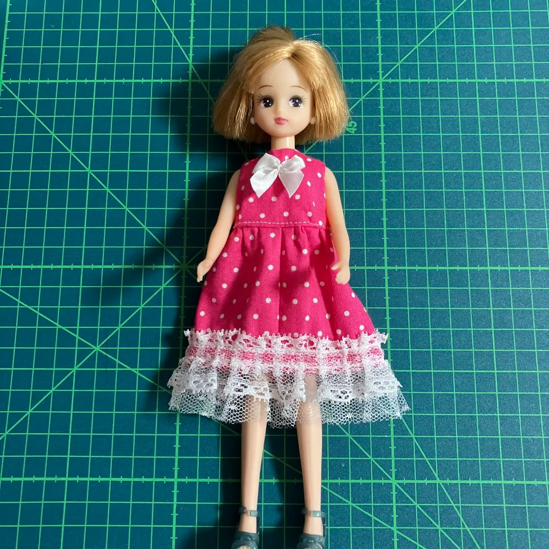 Thumbnail of Sale! Licca-chan Clothes Dress Handmade New