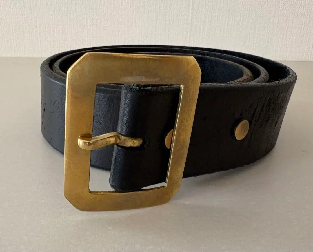 【極美品】　RAINBOW COUNTRY 八角ダブルピン ドレスベルト　正規品 Rainbow Country Double pin Garrison-belt JELADO 別注Tea core