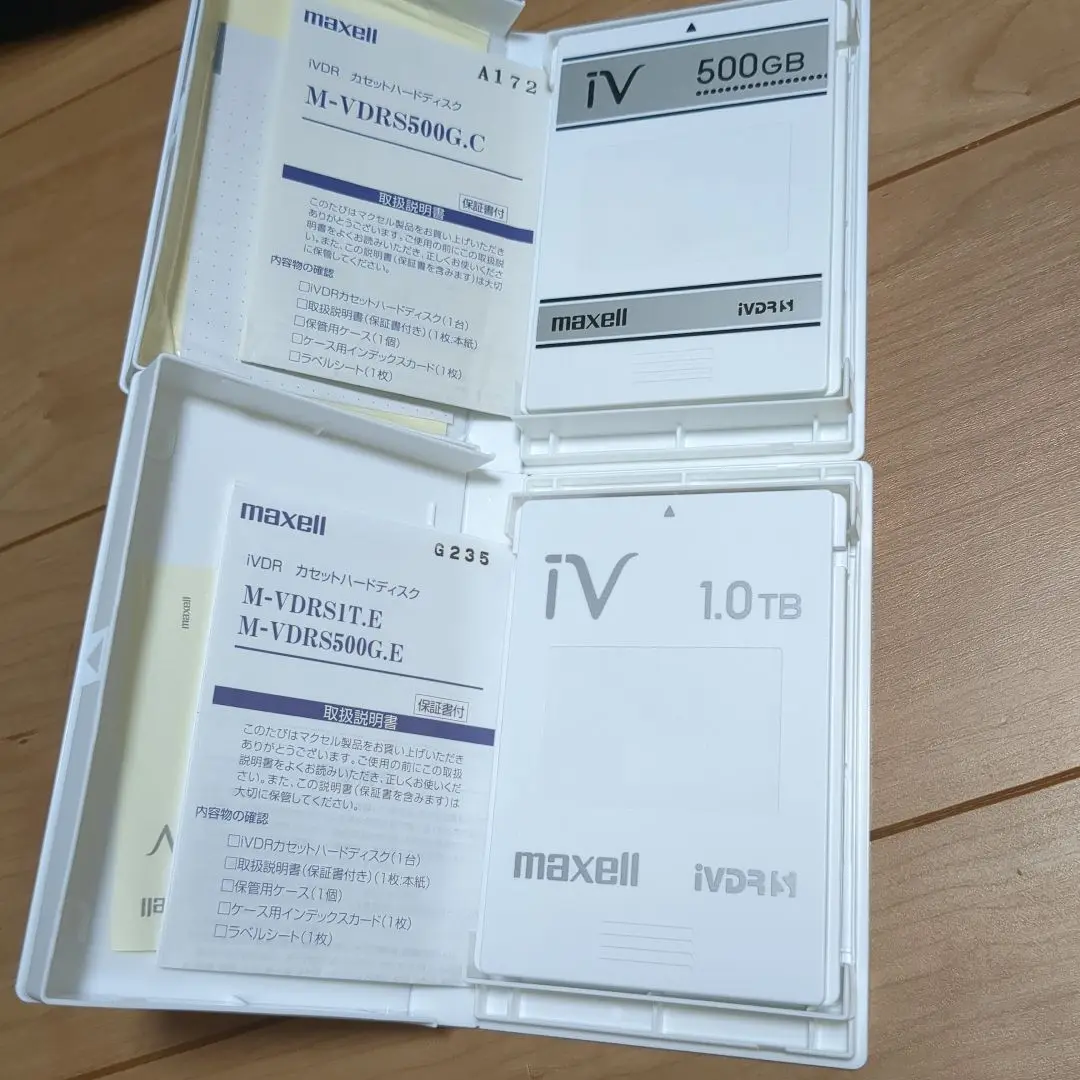 PCハード　カセットハードディスク M-VDRS1T.E 1TB [M-VDRS1T.E.BK] 販売終了】カセットHDD iV アイヴィ 1TB ブラック （1個） M