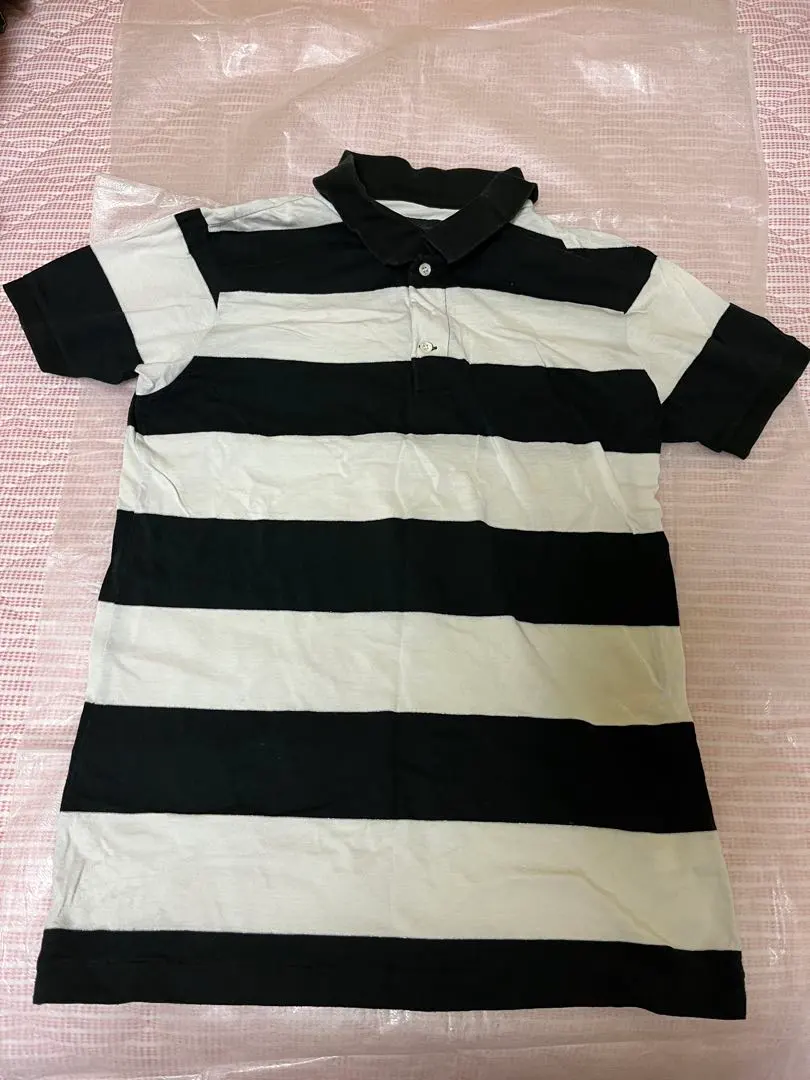 Thumbnail of Lounge Lizard Striped Polo Shirt, Size 2