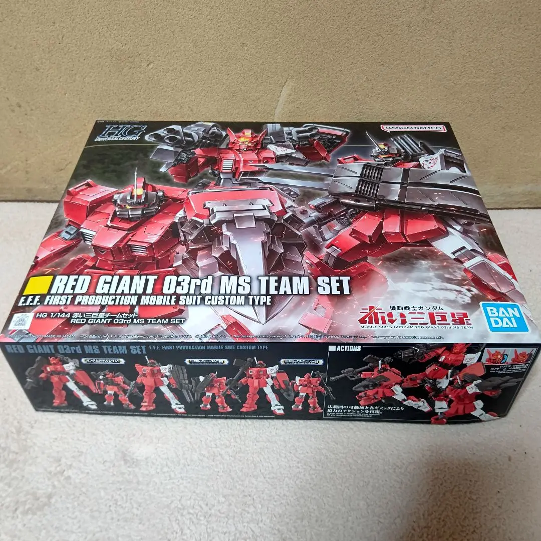 1/144HG赤い三巨星チームセット　完成品　同時購入300円値引 Amazon | HG 1/144 赤い三巨星チームセット | プラモデル 通販