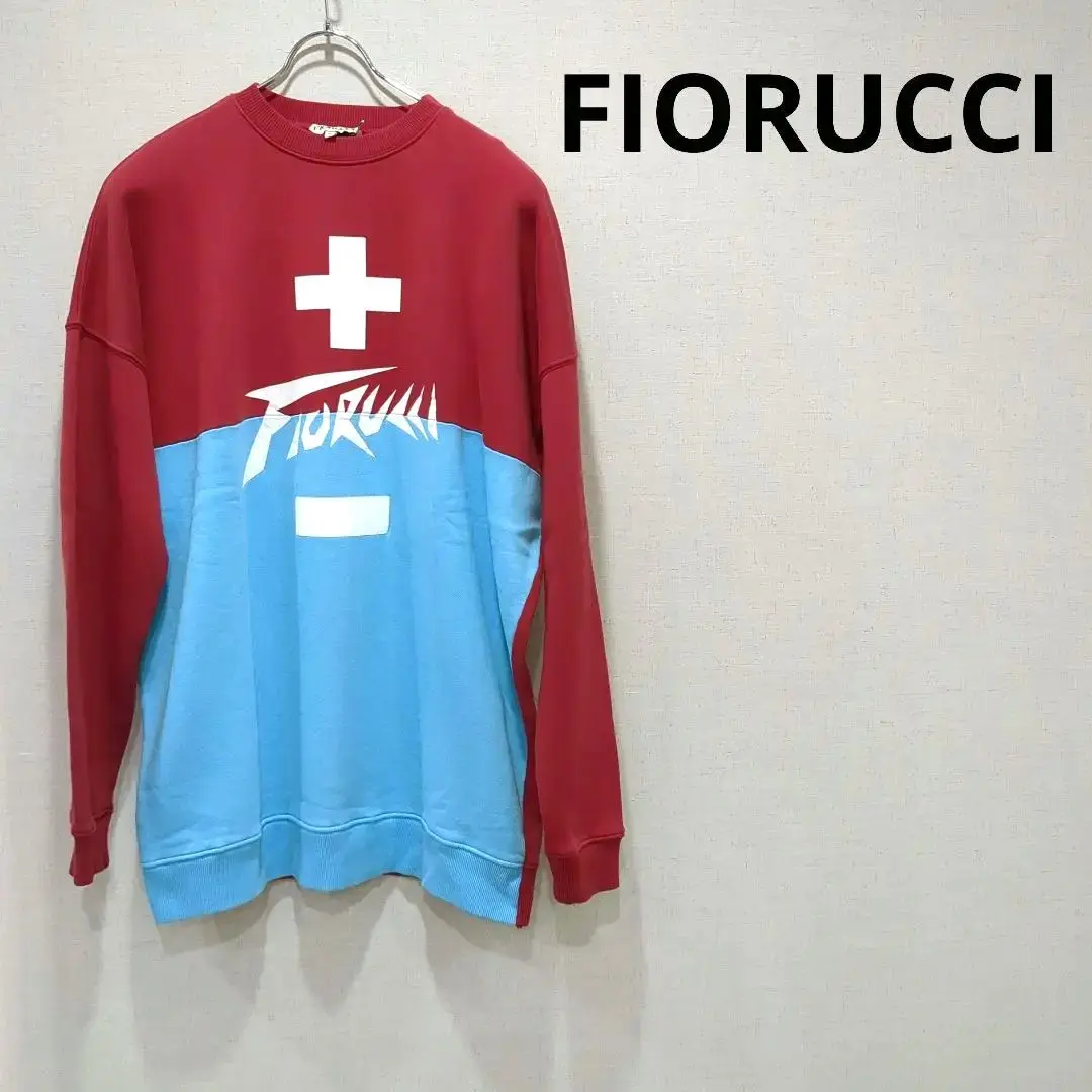 Fiorucci 天使プリント Mサイズ クロップドスウェット（天使