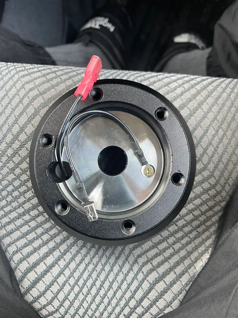 HA23V 社外ステアリング　ステアリングボス　スペーサー付き　中古品 Daikei 大恵 ステアリングボス アルト HA23V H16.9〜H17.1 エア