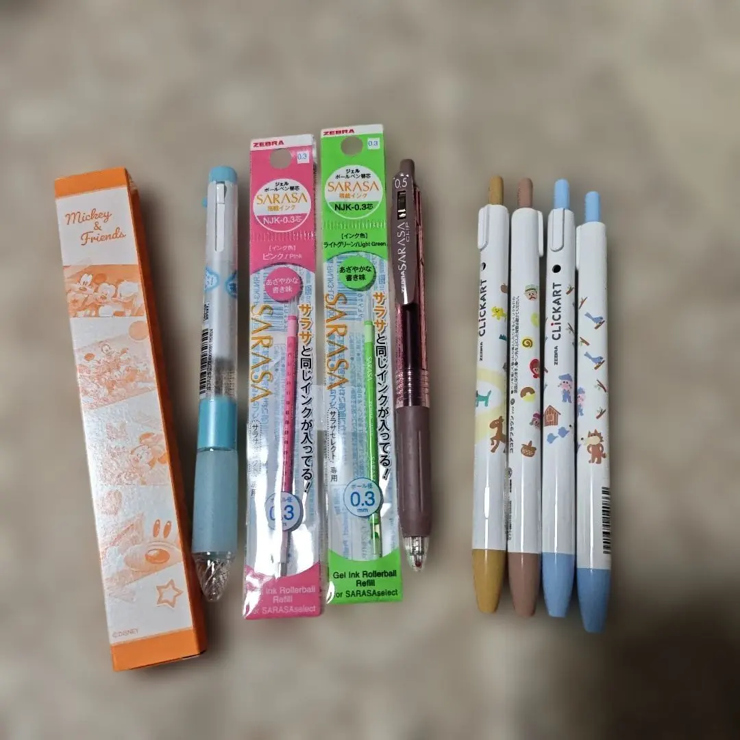 Thumbnail of Zebra Clickart & Sarasa Limited Edition Colors & Sarasa Holder & Refill Set