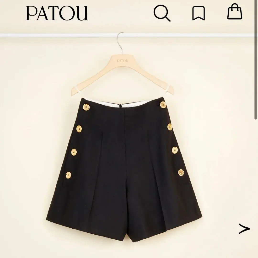 8/10まで最終価格！日本未入荷！新品未使用！patou ショートパン 2025年最新】PATOU ショートパンツ・ハーフパンツの人気アイテム