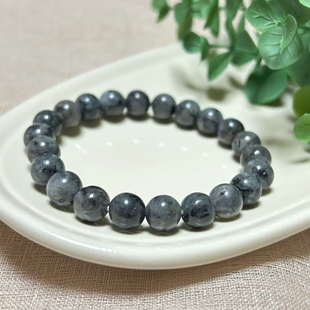 Thumbnail of Larvikite bracelet, 8.5mm