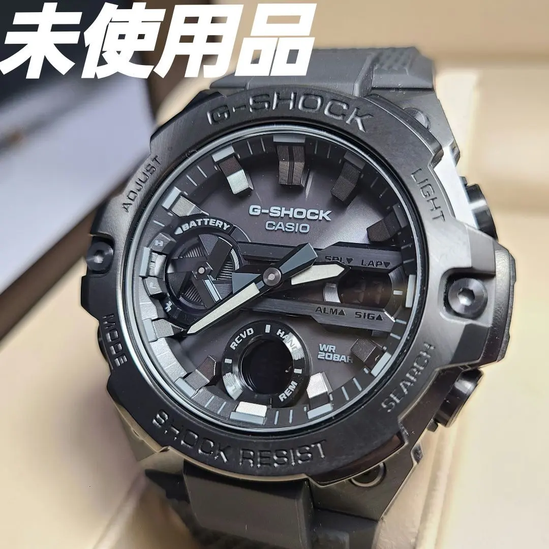 メル96818。G-SHOCK GST-B400BB-1AJF 新品未使用 楽天市場】G-SHOCK ソーラー G-STEEL カシオ Gショック G