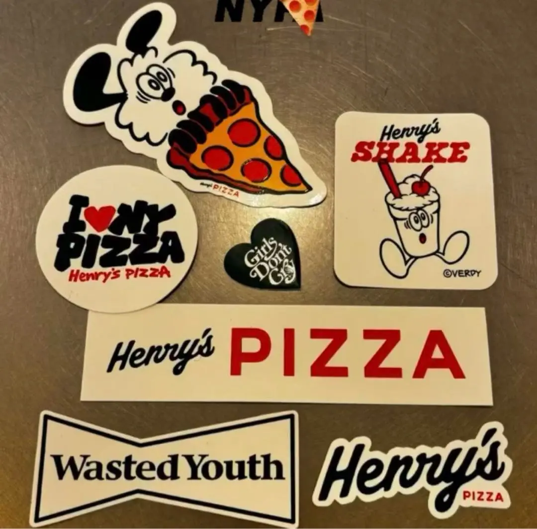 henrys pizza キャップ　wastedyouth verdy ディッキーズと大阪のヘンリーズピザによるコラボアイテムが発売