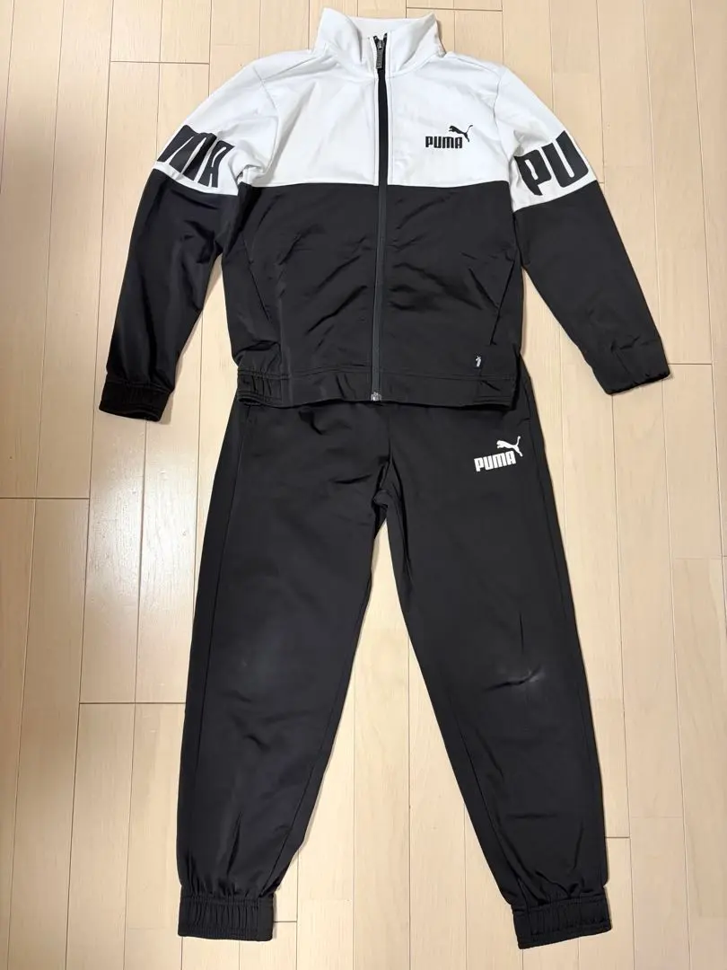 彪馬 運動服套裝 150cm 黑/白 的縮圖