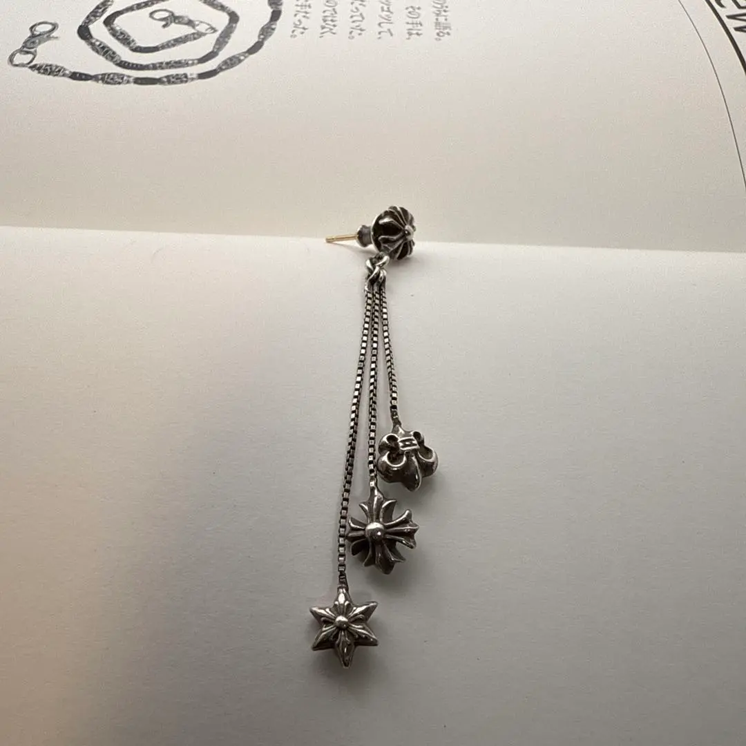 美品Chrome Hearts シルバー925ピアス 両耳用 2025年最新】CHROME HEARTS レディース ピアス(両耳用)の人気