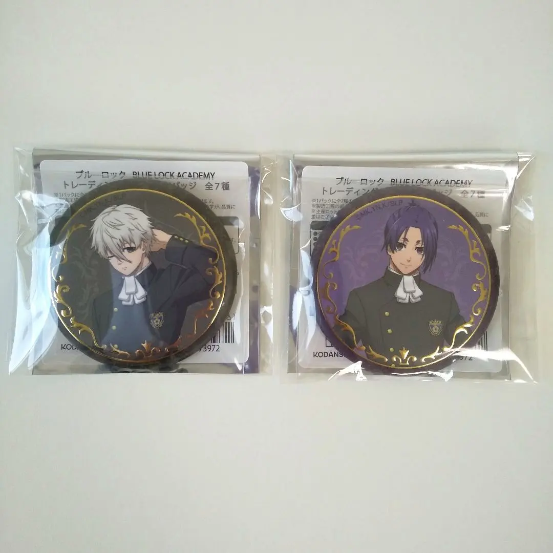 Thumbnail of Blue Lock: Seishiro Nagi & Reo Mikage Academy 2-Piece Can Badge Set