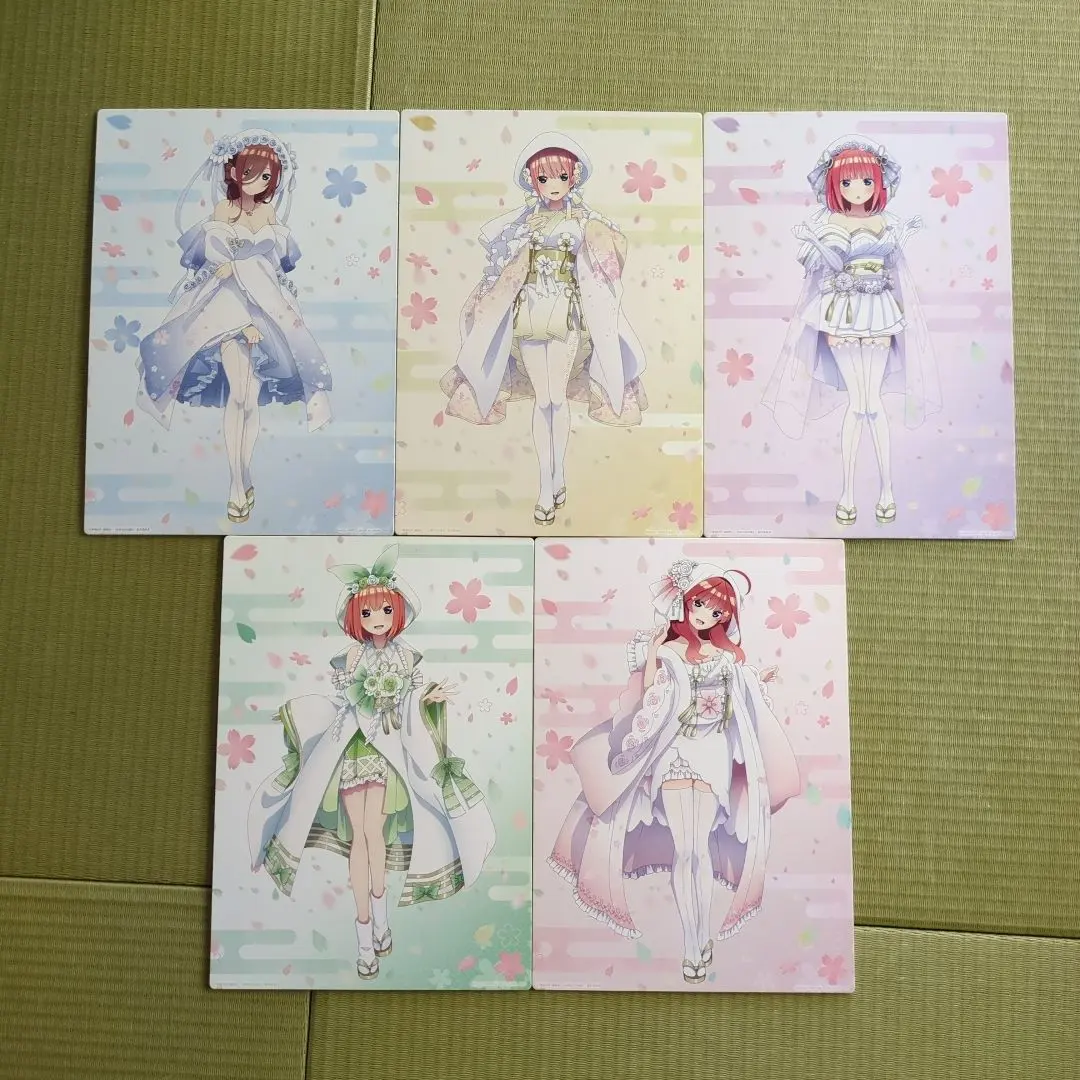 Thumbnail of The Quintessential Quintuplets Illustration Board 5-Piece Set