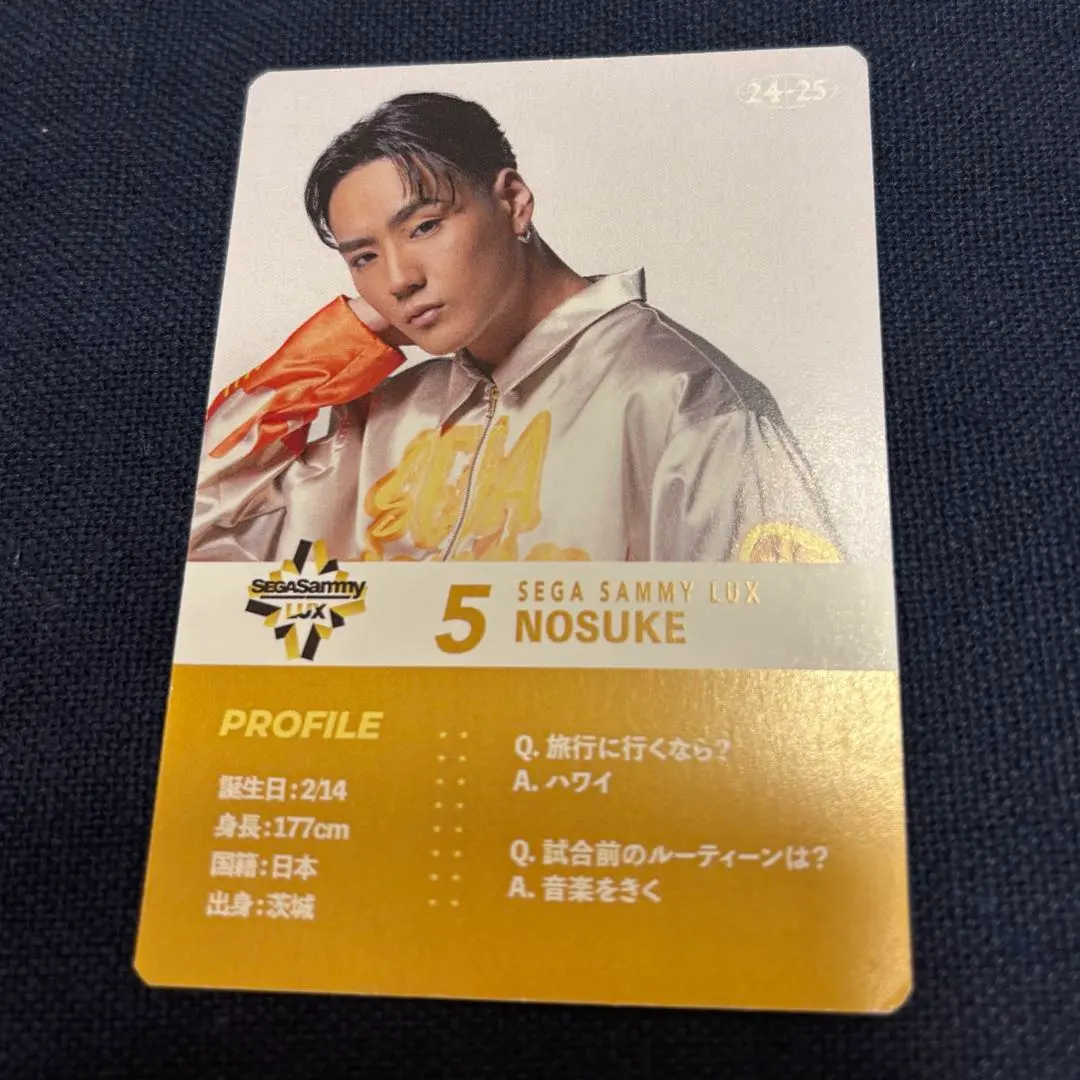 NOSUKE LUX Dリーグ　トレカ 2025年最新】Dリーグ トレカ nosukeの人気アイテム - メルカリ