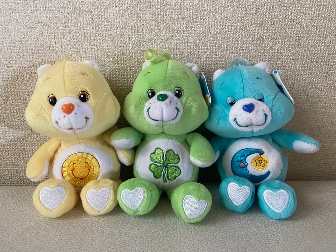 【20周年】ケアベア ぬいぐるみ　４体セット 🌈🧸Care Bears/ケアベア🧸🌈 20周年のぬいぐるみシリーズ