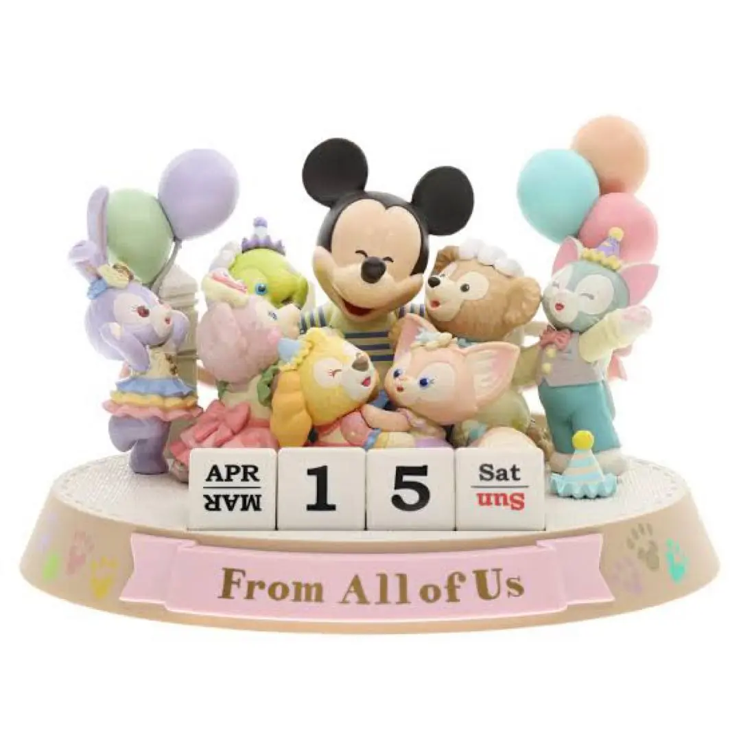 【極美品】ダッフィー From all of us 万年カレンダー 極美品】ダッフィー From all of us 万年カレンダー