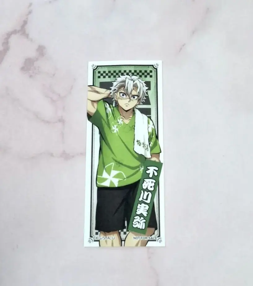Thumbnail of Demon Slayer: Kimetsu no Yaiba Gokuraku Yu / RAKU SPA Bonus Seal Sanemi Shinazugawa