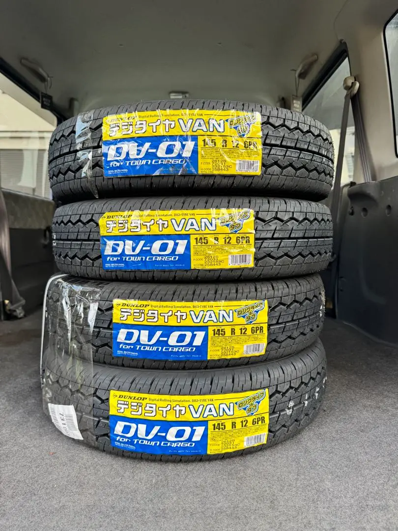 Amazon.co.jp: ダンロップ(DUNLOP) 4本セット DV-01 145R12 : 車