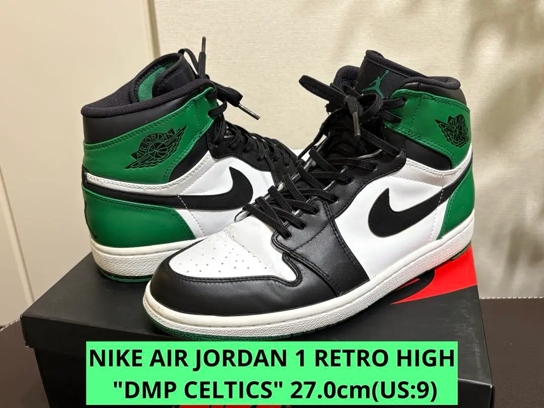 エアジョーダン1 セルティックス　28.0 Nike GS Air Jordan 1 Retro High OG 