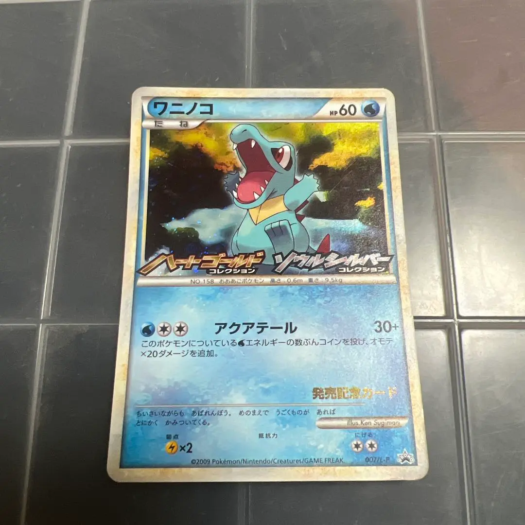 PSA9 ワニノコ　007/L-P PSA10鑑定済〕ワニノコ【P】{007/L-P}