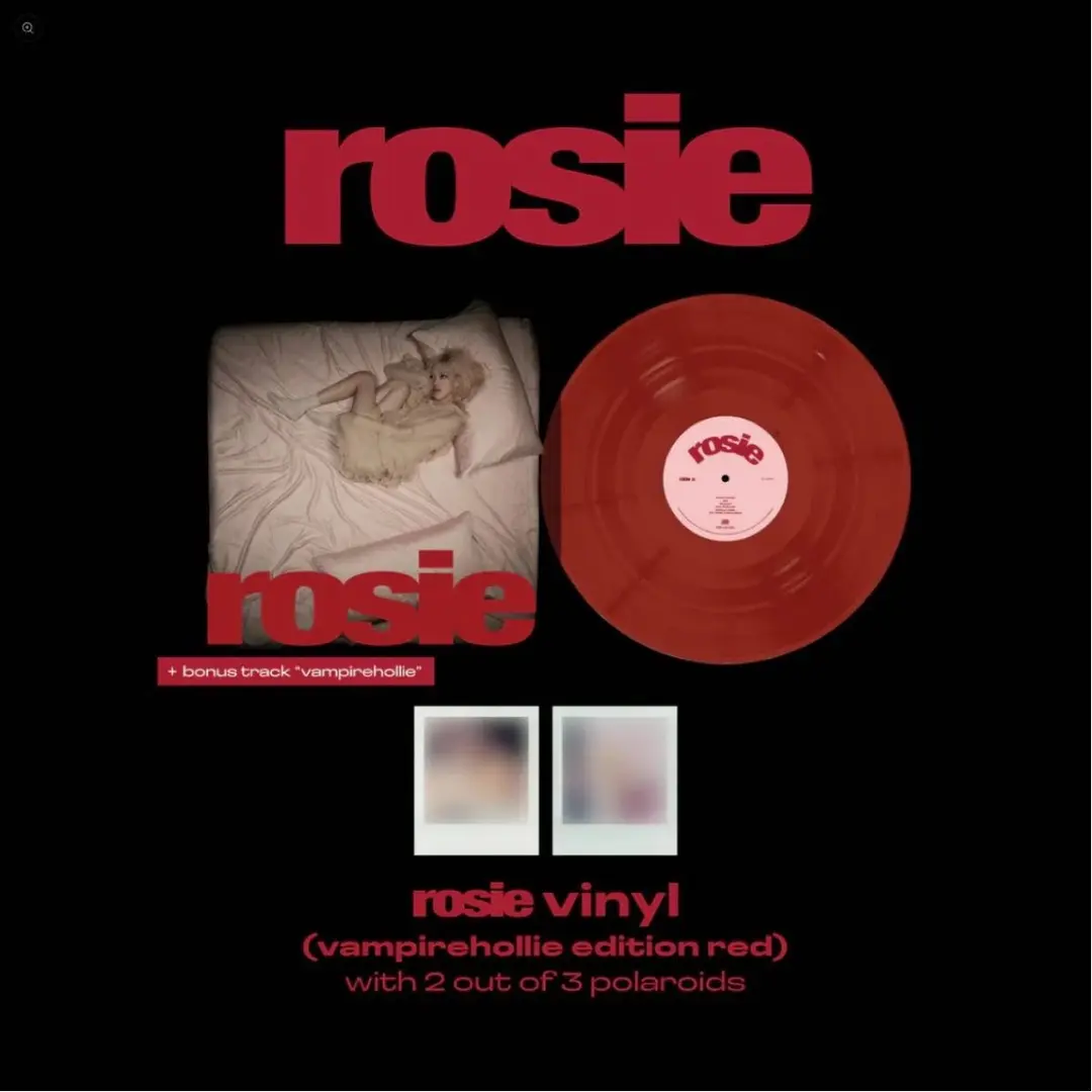 新品未開封 ROSE ROSIE アナログレコード輸入盤 CLEAR VINYL