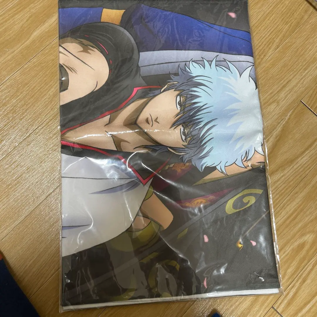 劇場版 銀魂 新譯紅櫻篇 超細纖維運動毛巾 坂田銀時 未開封品 的縮圖