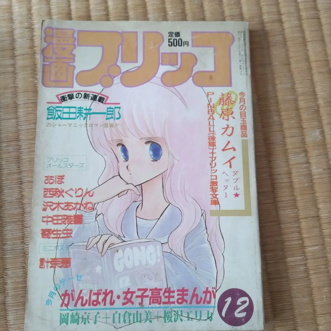 藤原カムイファン用　漫画ブリッコ 1984 ４月号 ミニポスター付　大塚英志 2025年最新】漫画ブリッコの人気アイテム - メルカリ