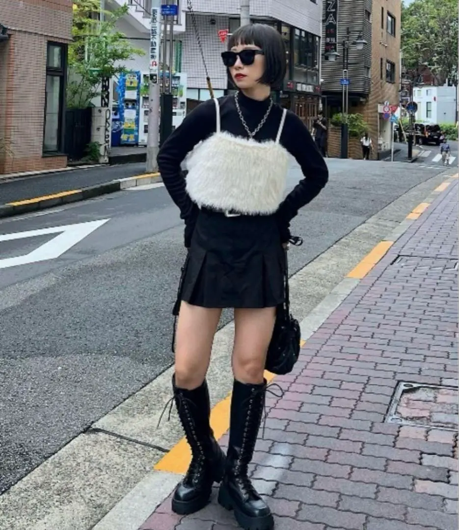 Thumbnail of PAGEBOY Lame Fur Bustier