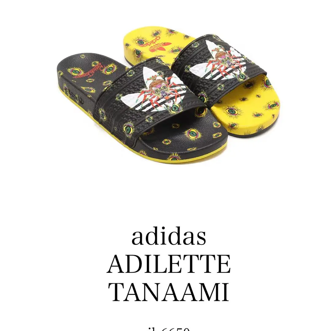 『完売品』新品未使用ADILETTE TANAAMI サンダル27.5㎝ Keiichi Tanaami × adidas Originals Adilette Tanaami 