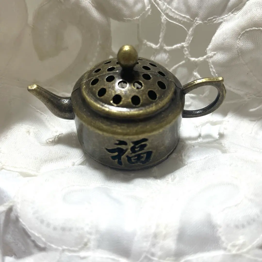 茶道具　\"アンティーク銅製薬罐\" 茶道具 アンティーク銅製薬罐