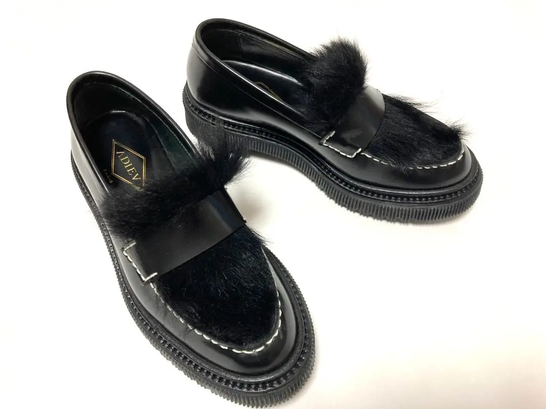 Adieu Paris ローファー adiev 44 28.5 29 ブラウン Adieu Paris Type 159 Leather Loafers | Brown | FARFETCH